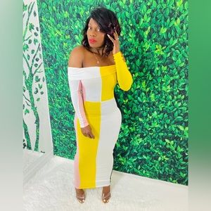 Cherie Off Shoulder Long Sleeve Dresses